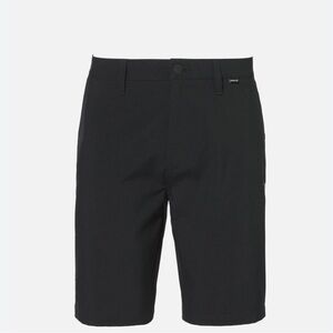 NWOT Hurley Men's Black Exist Hybrid Walk-shorts